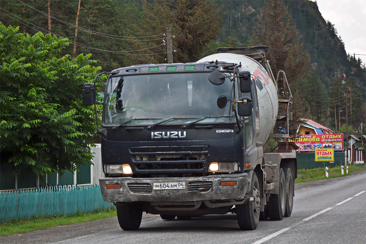 Алтай, № М 604 АМ 04 — Isuzu Giga (общая модель)