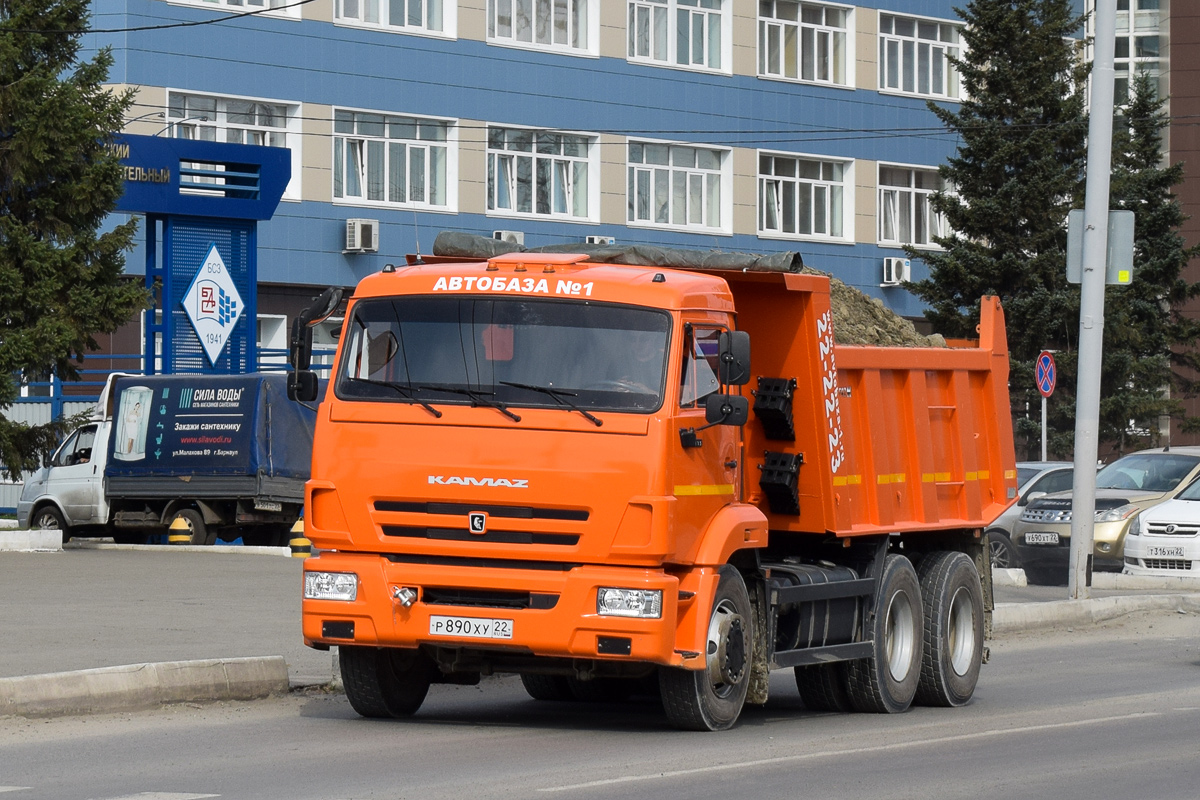 Алтайский край, № Р 890 ХУ 22 — КамАЗ-65115-L4