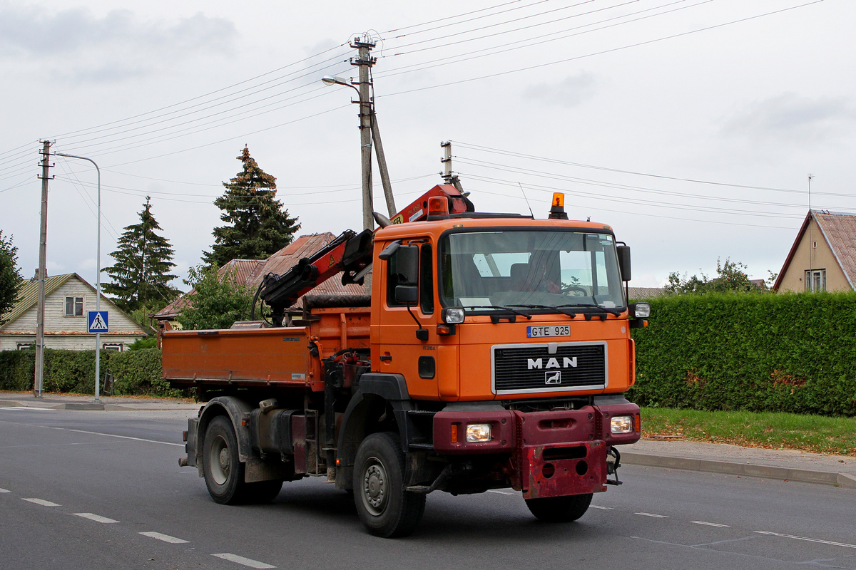 Литва, № GTE 925 — MAN F2000 18.xxx (общая)