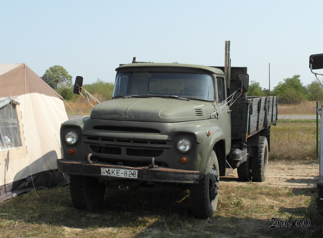 Венгрия, № AKE-828 — ЗИЛ-130Г; Венгрия — XI. Nemzetközi Ikarus, Csepel és Veteránjármű Találkozó, Folyás (2018)