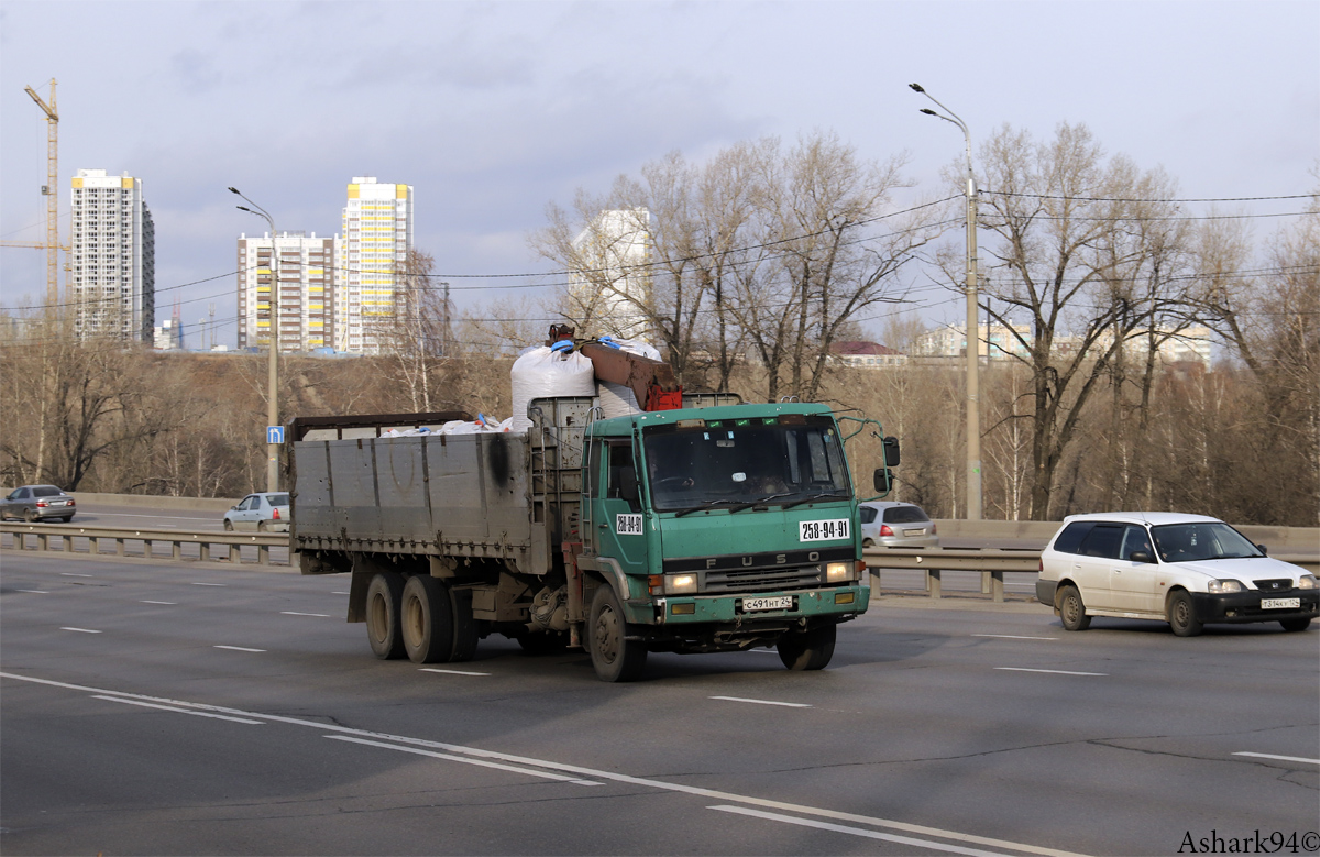 Красноярский край, № С 491 НТ 24 — Mitsubishi Fuso (общая модель)