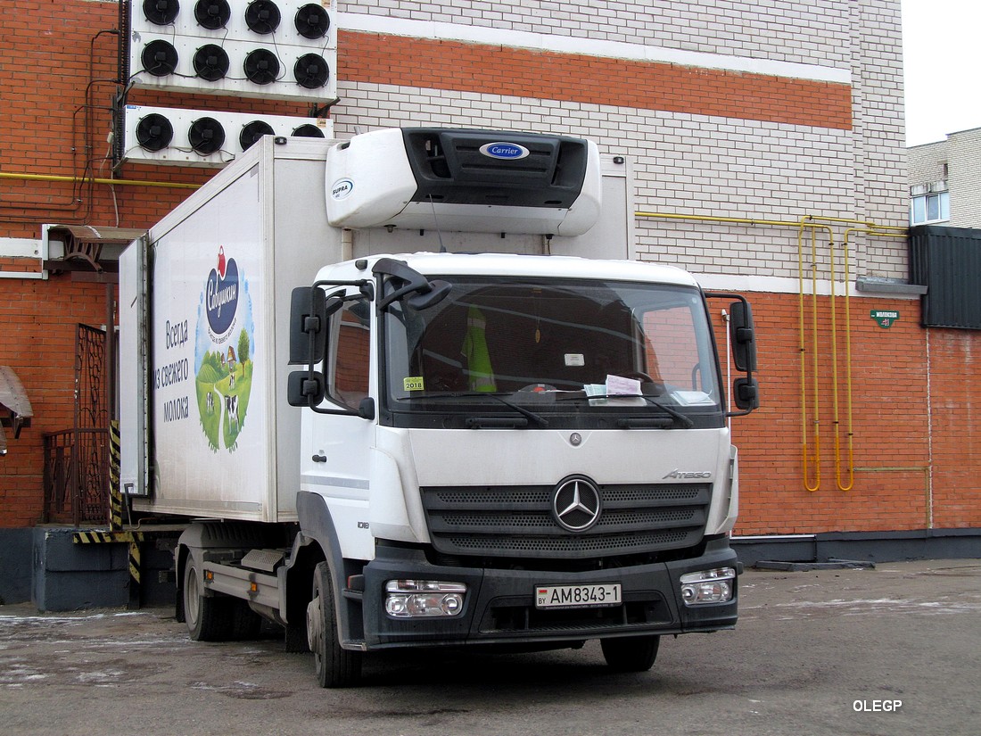 Брестская область, № АМ 8343-1 — Mercedes-Benz Atego 1018