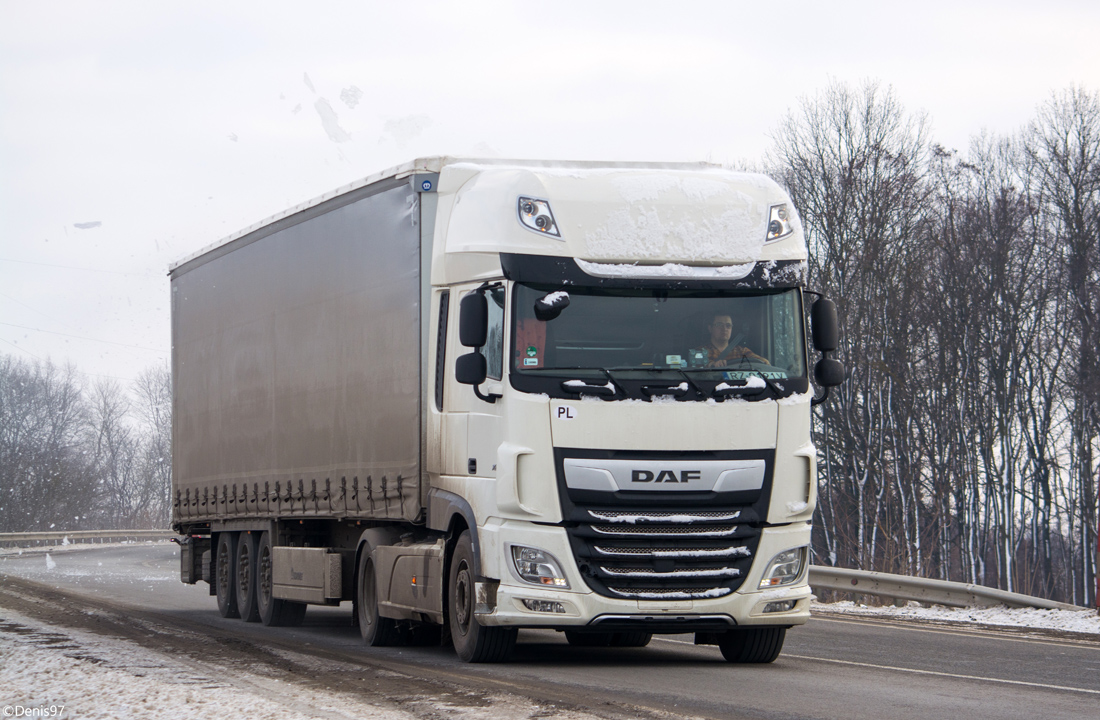 Польша, № RZ 0191V — DAF XF Euro6 FT