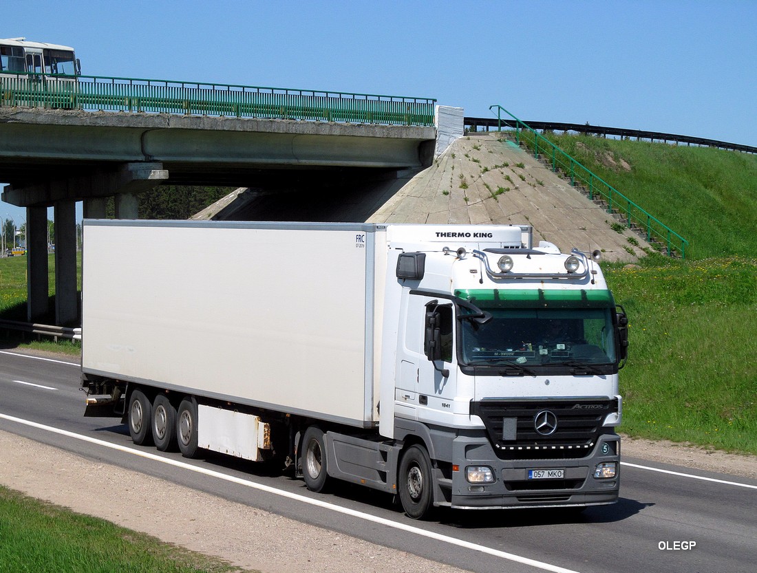 Эстония, № 057 MKO — Mercedes-Benz Actros ('2009) 1841