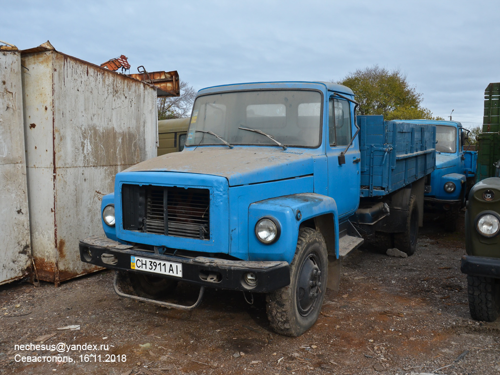 Севастополь, № СН 3911 АІ — ГАЗ-3307