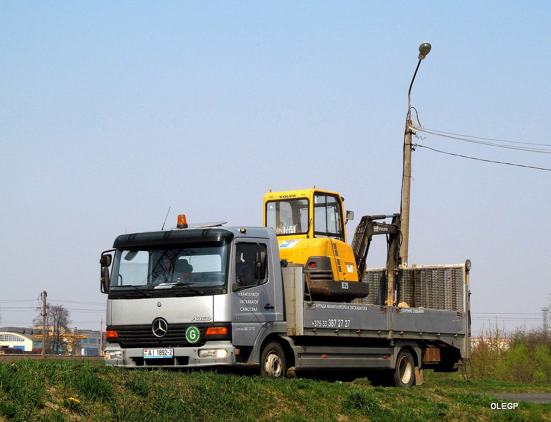 Витебская область, № АІ 1892-2 — Mercedes-Benz Atego 817