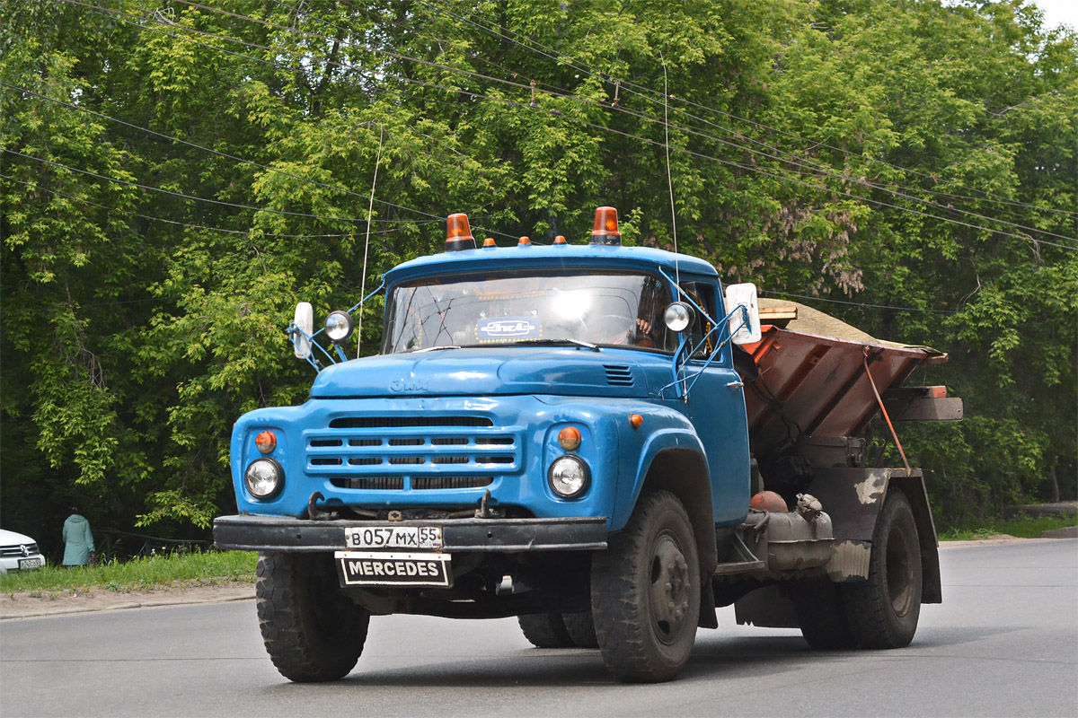 Омская область, № В 057 МХ 55 — ЗИЛ-130