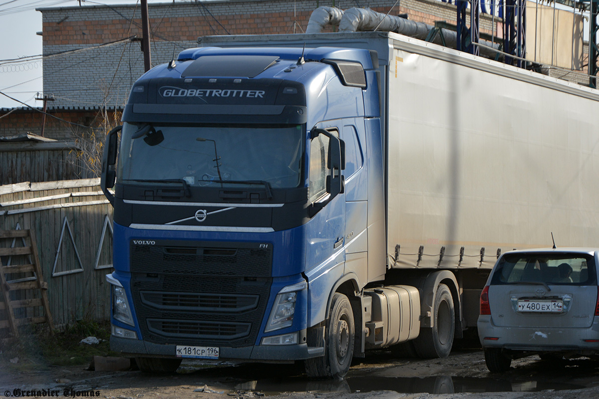 Свердловская область, № К 181 СР 196 — Volvo ('2012) FH.420