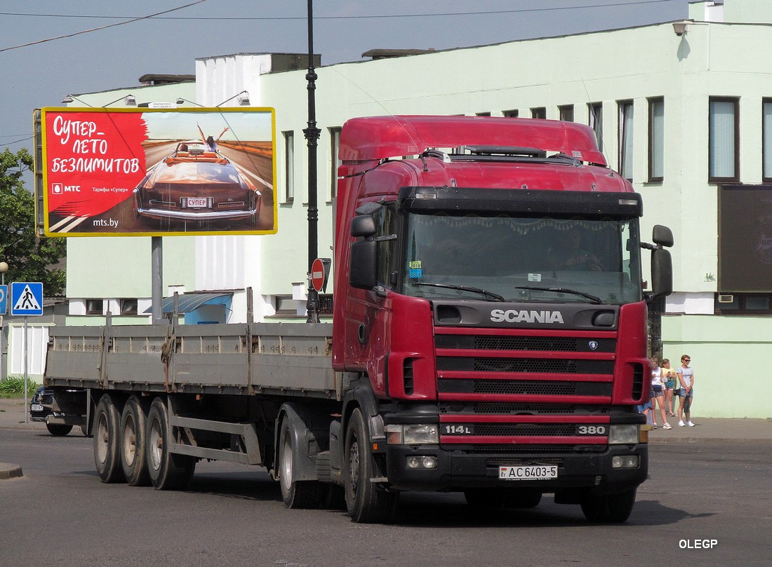 Минская область, № АС 6403-5 — Scania ('1996) R114L