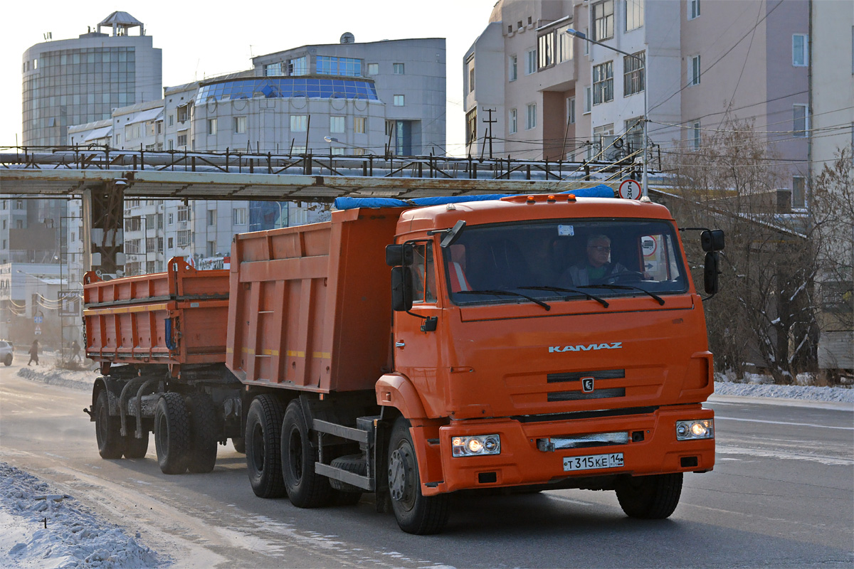 Саха (Якутия), № Т 315 КЕ 14 — КамАЗ-65115-N3