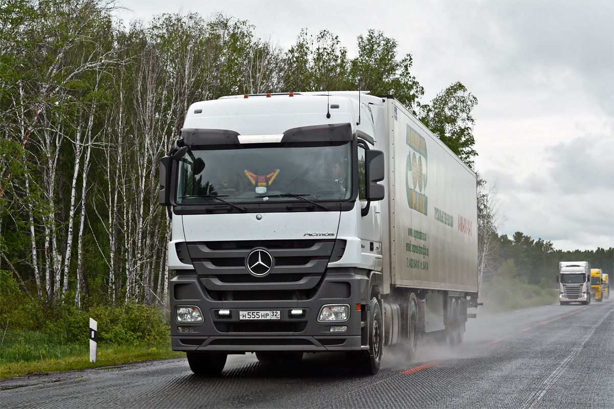 Брянская область, № Н 555 НР 32 — Mercedes-Benz Actros ('2009) 1844