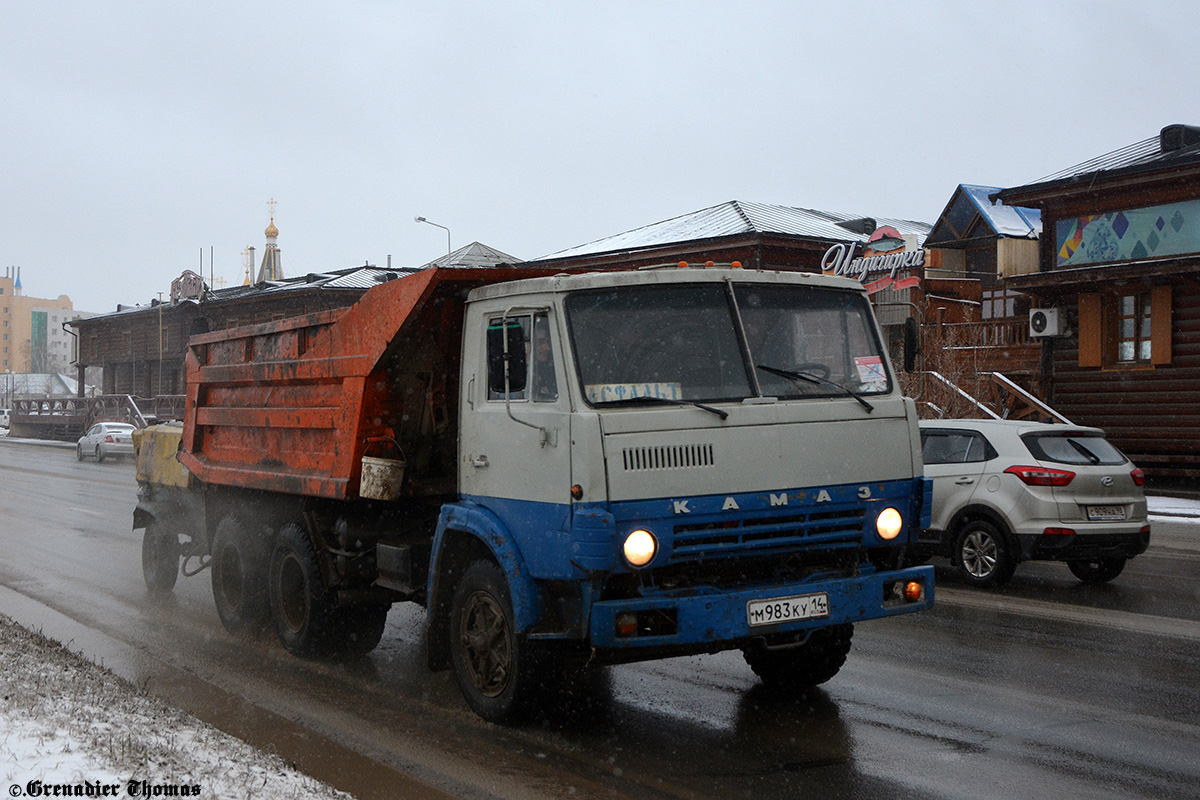 Саха (Якутия), № М 983 КУ 14 — КамАЗ-55111 [551110]