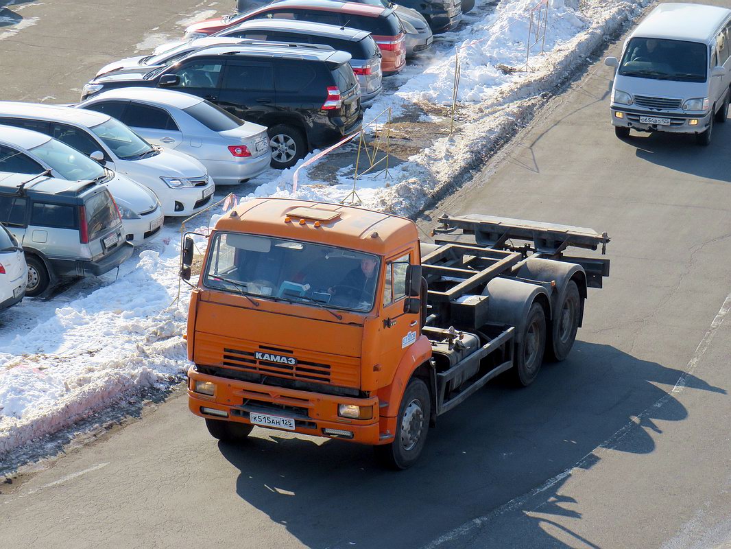 Приморский край, № К 515 АН 125 — КамАЗ-6520-06 [65200F]