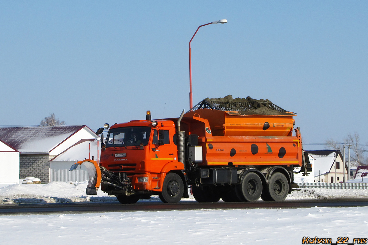 Алтайский край, № В 872 ХР 22 — КамАЗ-65115-A4