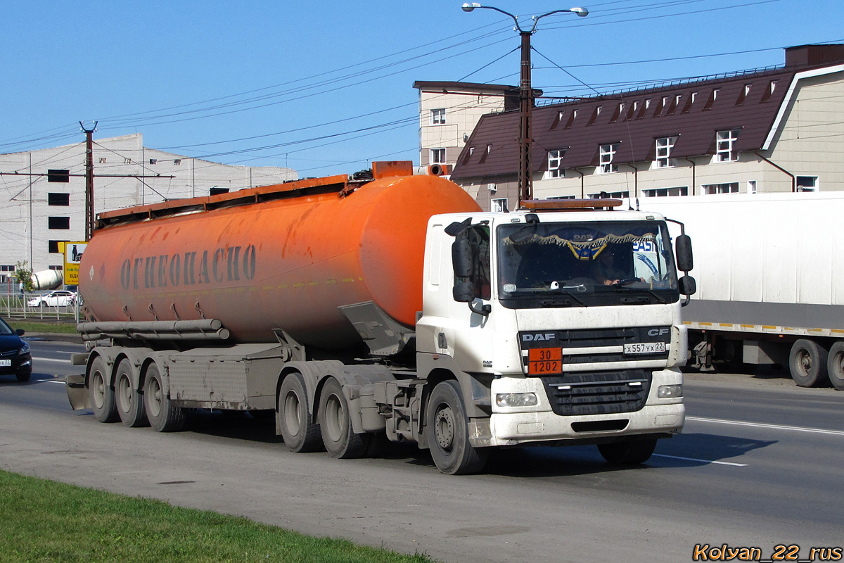 Алтайский край, № Х 557 УХ 22 — DAF CF85 FTT