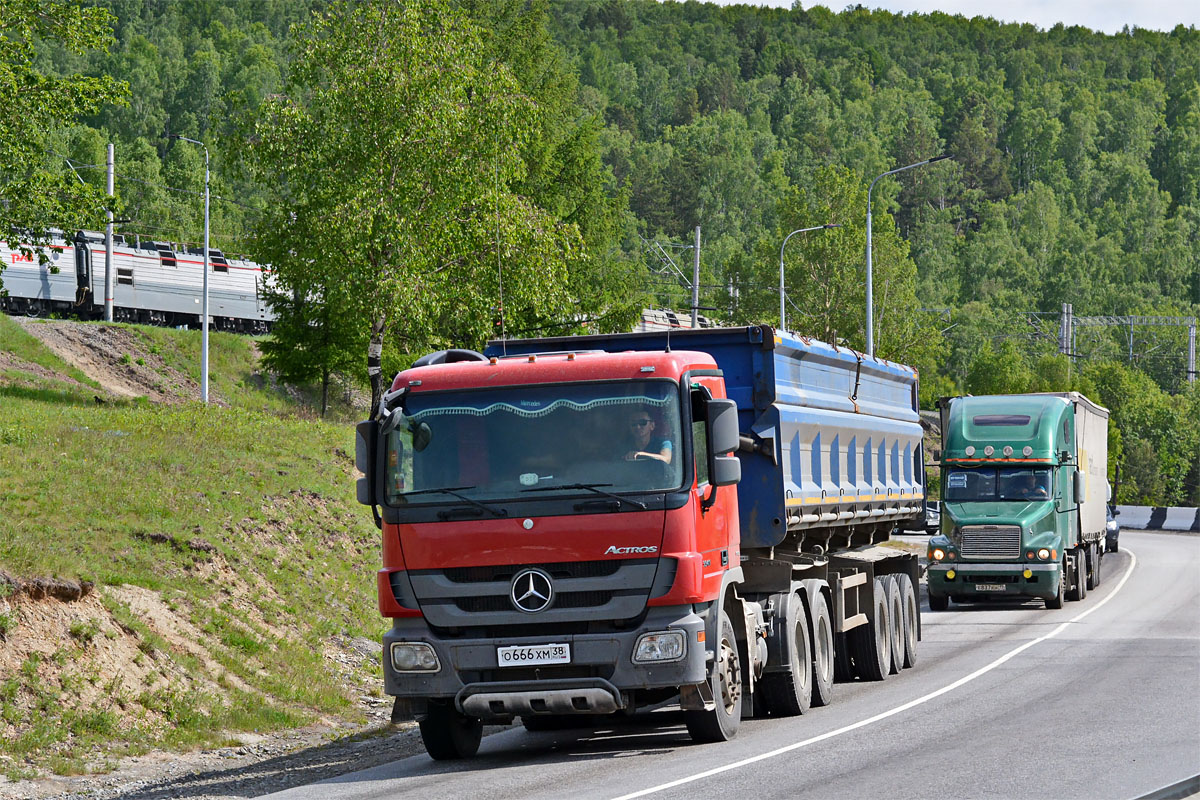 Иркутская область, № О 666 ХМ 38 — Mercedes-Benz Actros '09 3341 [Z9M]