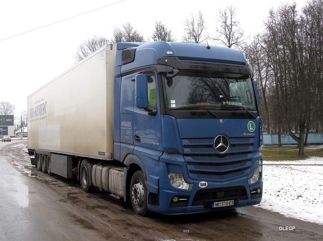 Сербия, № IN 018-ZS — Mercedes-Benz Actros ('2011) 1845