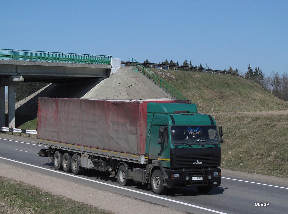 Витебская область, № АІ 3426-2 — МАЗ-5440 (общая модель)