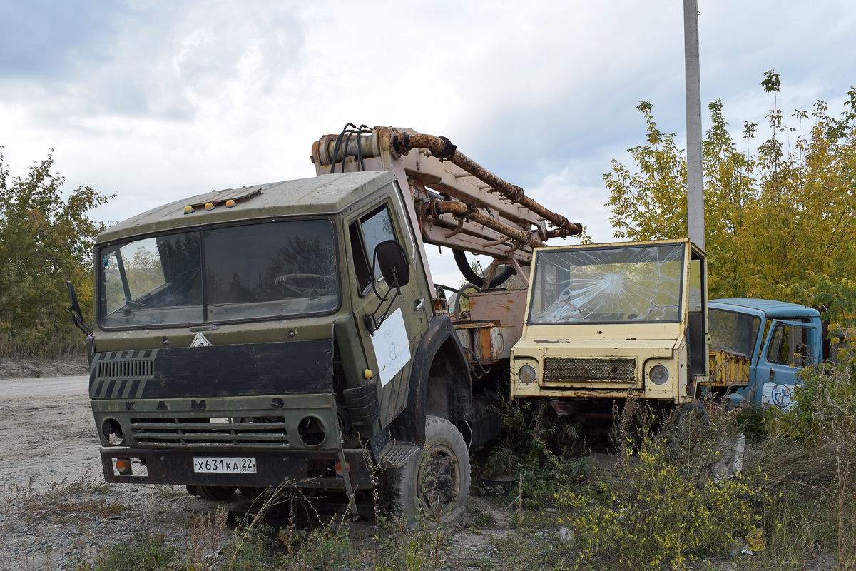 Алтайский край, № Х 631 КА 22 — КамАЗ-53212; Алтайский край, № (22) Б/Н 0199 —  Прочие модели