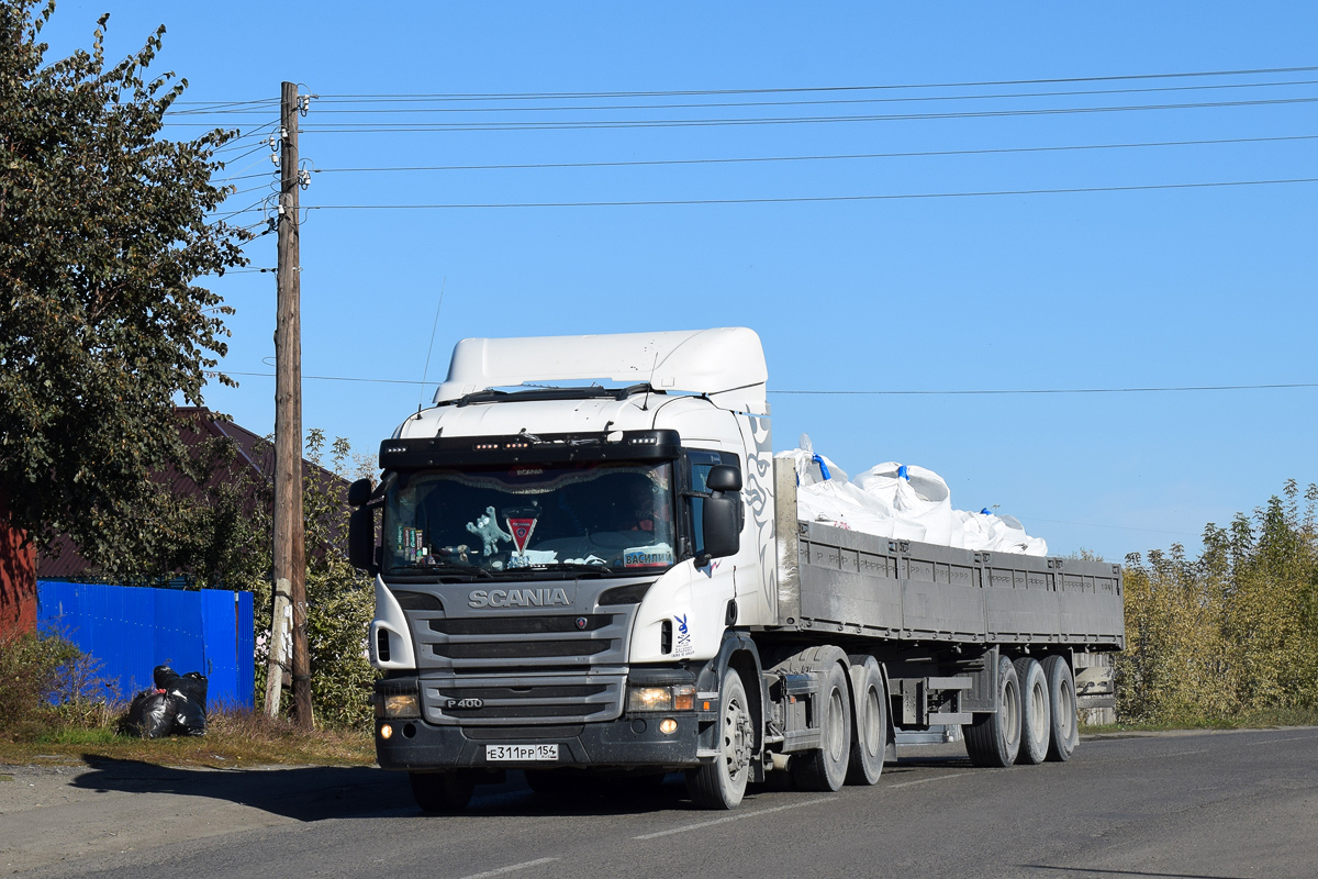 Новосибирская область, № Е 311 РР 154 — Scania ('2011) P400