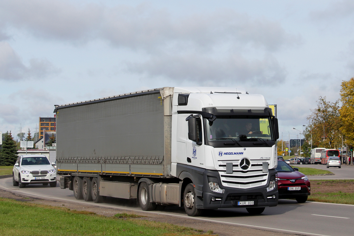 Литва, № KUR 033 — Mercedes-Benz Actros ('2011) 1845