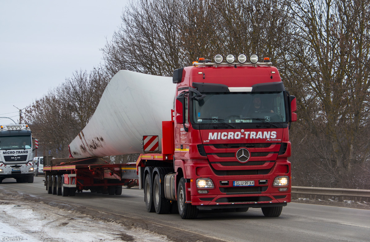 Польша, № SLU 9FX4 — Mercedes-Benz Actros ('2009)