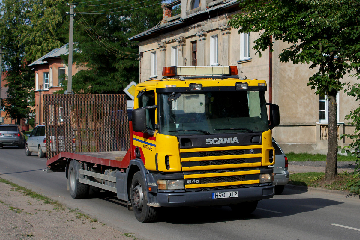 Литва, № HRO 012 — Scania ('1996) P94D