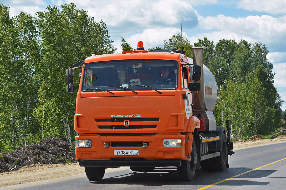 Ханты-Мансийский автоном.округ, № Н 708 АР 186 — КамАЗ-43253-H3