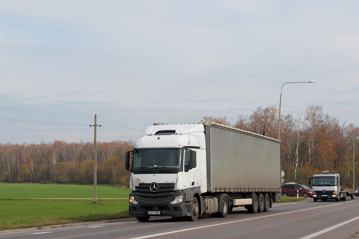 Эстония, № 203 MRK — Mercedes-Benz Actros ('2011) 1843