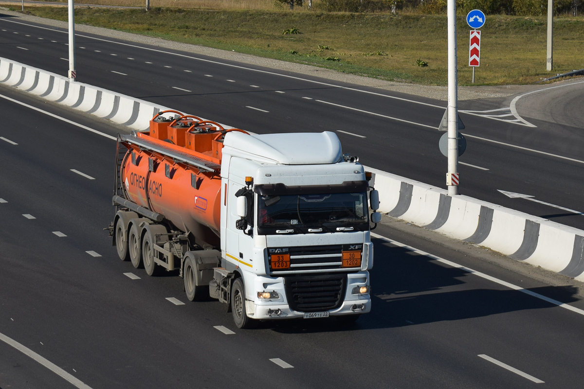 Алтайский край, № У 069 ТЕ 22 — DAF XF105 FT