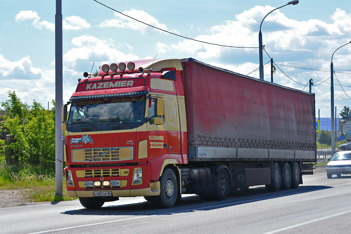 Свердловская область, № С 487 ХР 96 — Volvo ('2002) FH12.420