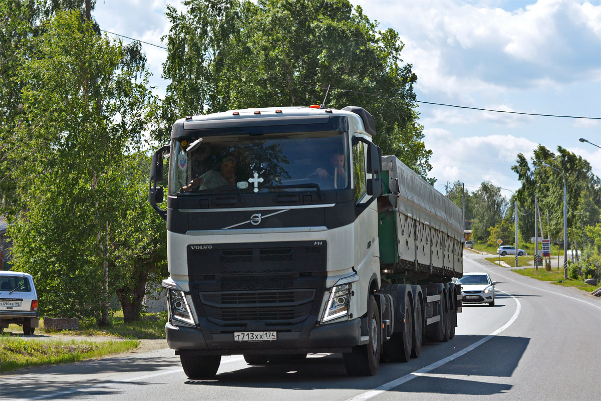 Челябинская область, № Т 713 ХХ 174 — Volvo ('2012) FH.460 [X9P]