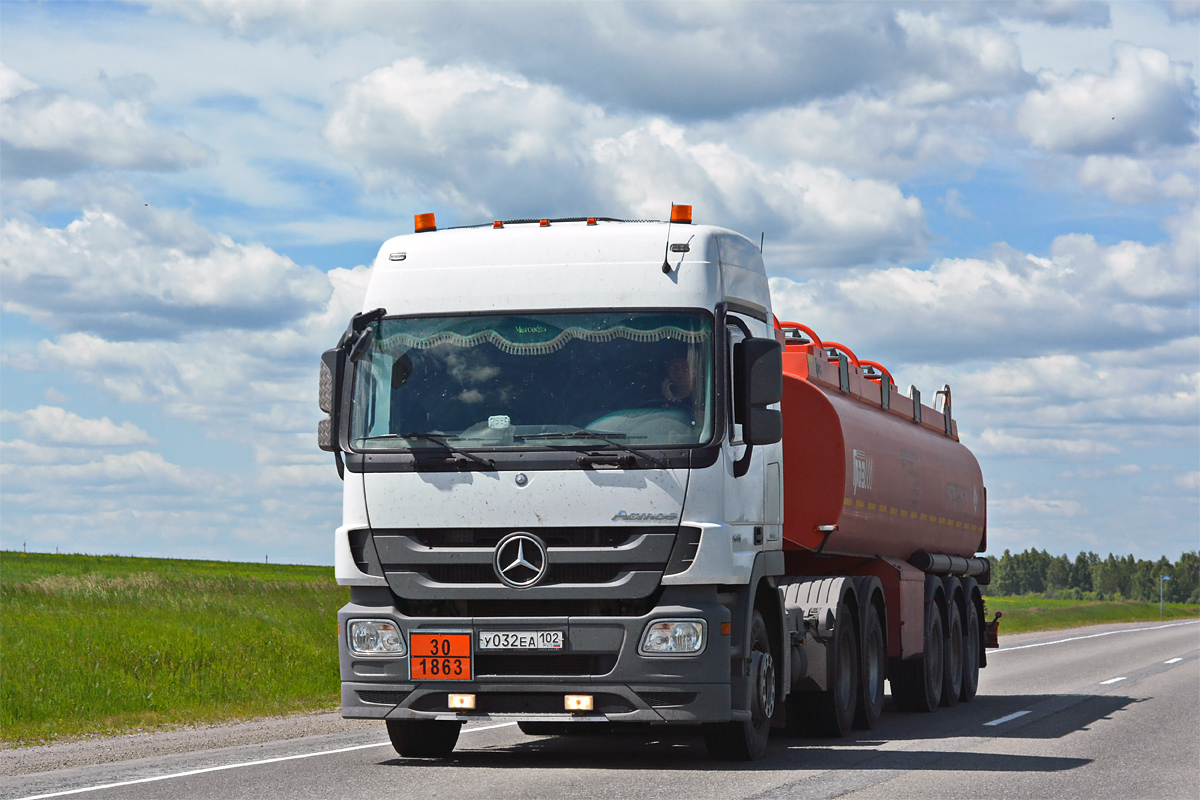 Башкортостан, № У 032 ЕА 102 — Mercedes-Benz Actros '09 2641 [Z9M]