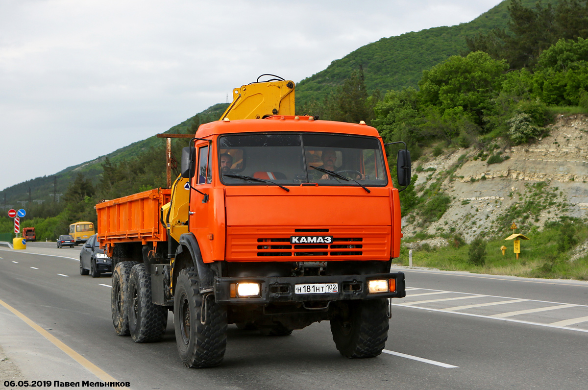 Башкортостан, № Н 181 НТ 102 — КамАЗ-43118-15 [43118R]