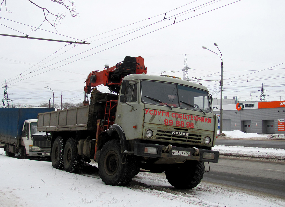 Пензенская область, № Р 131 РК 58 — КамАЗ-43118-13 [43118N]