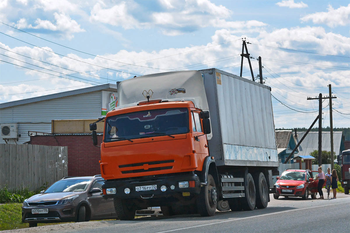 Тюменская область, № О 716 РУ 72 — КамАЗ-65115-62