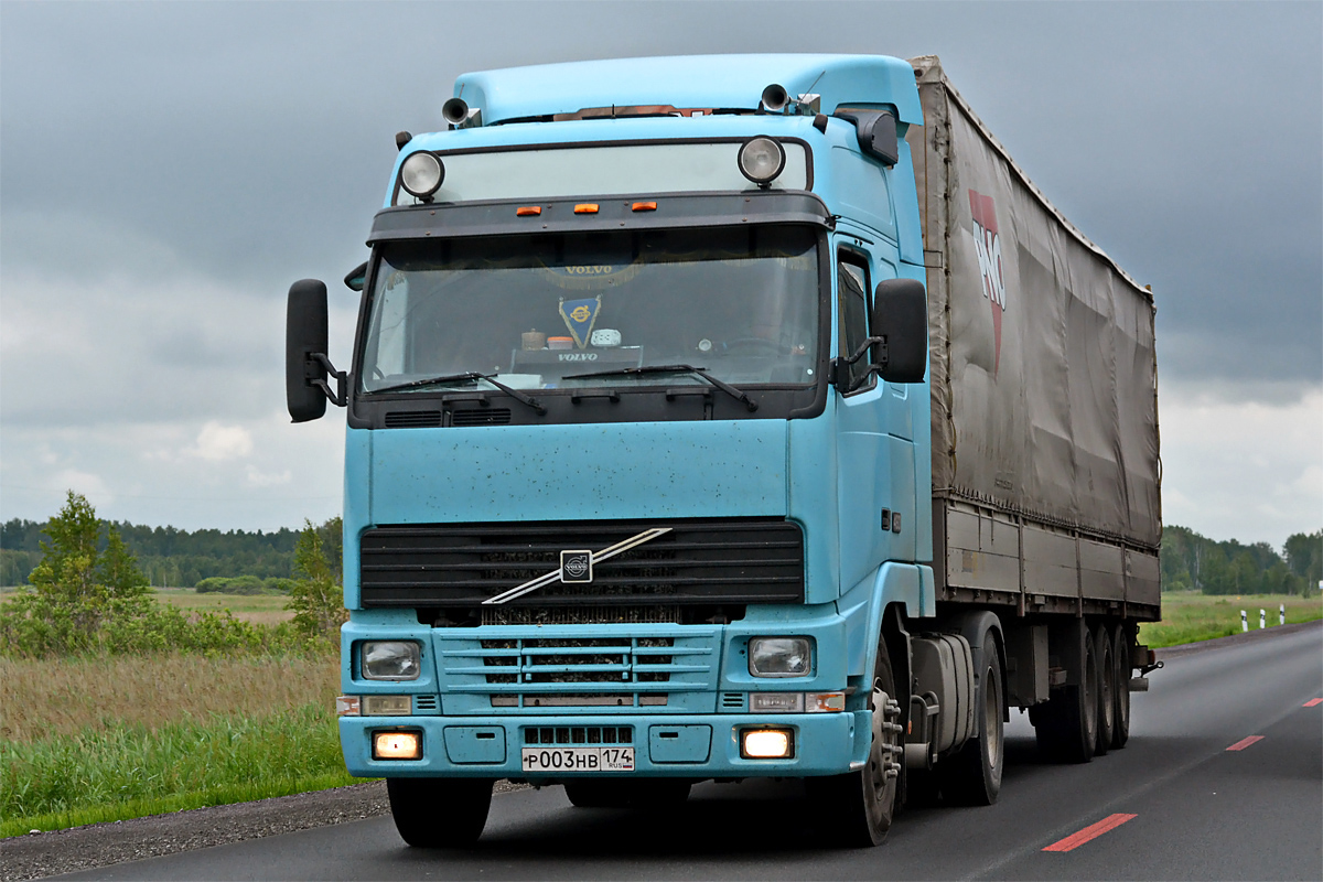 Челябинская область, № Р 003 НВ 174 — Volvo ('1993) FH12.460