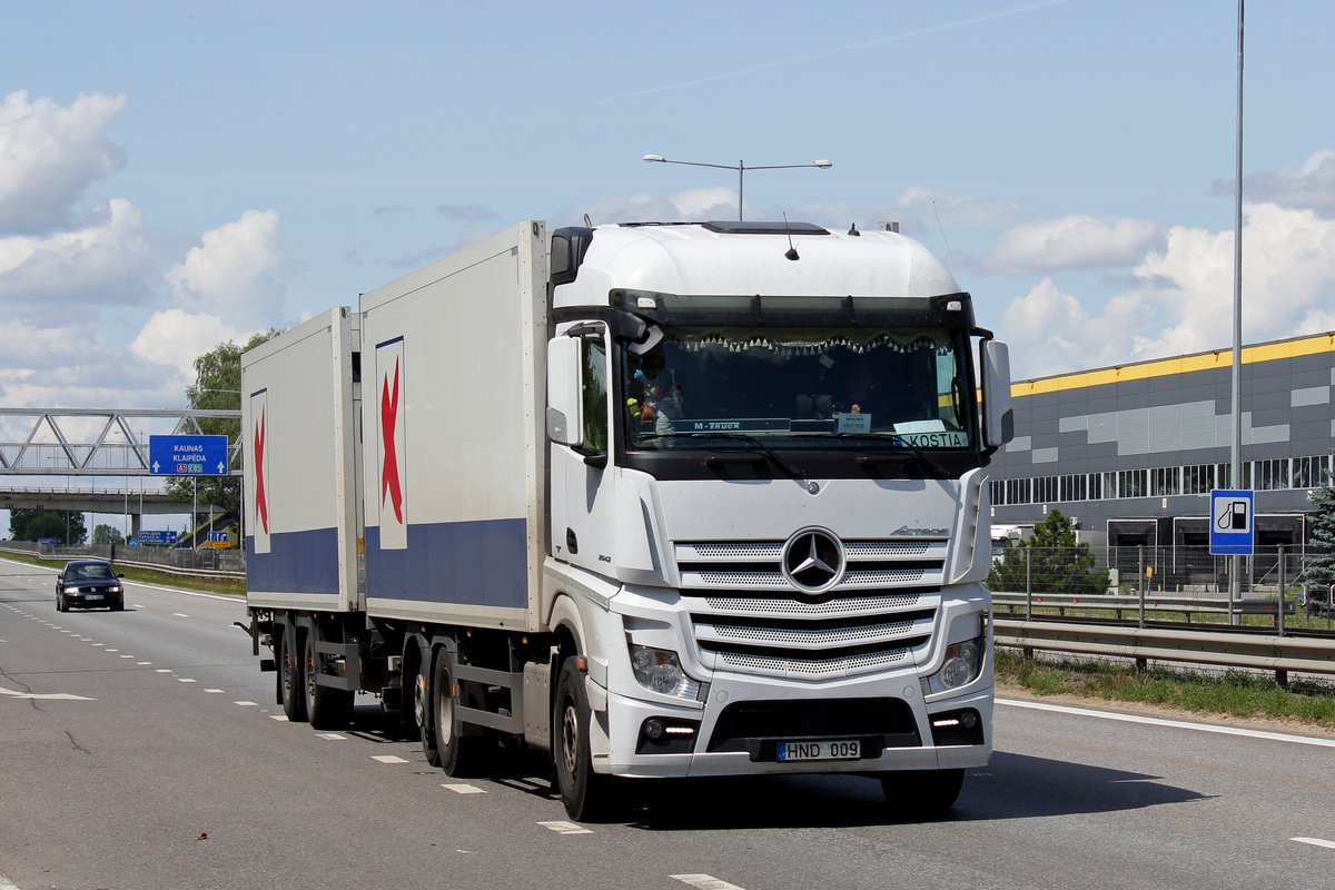 Литва, № HND 009 — Mercedes-Benz Actros ('2011) 2542