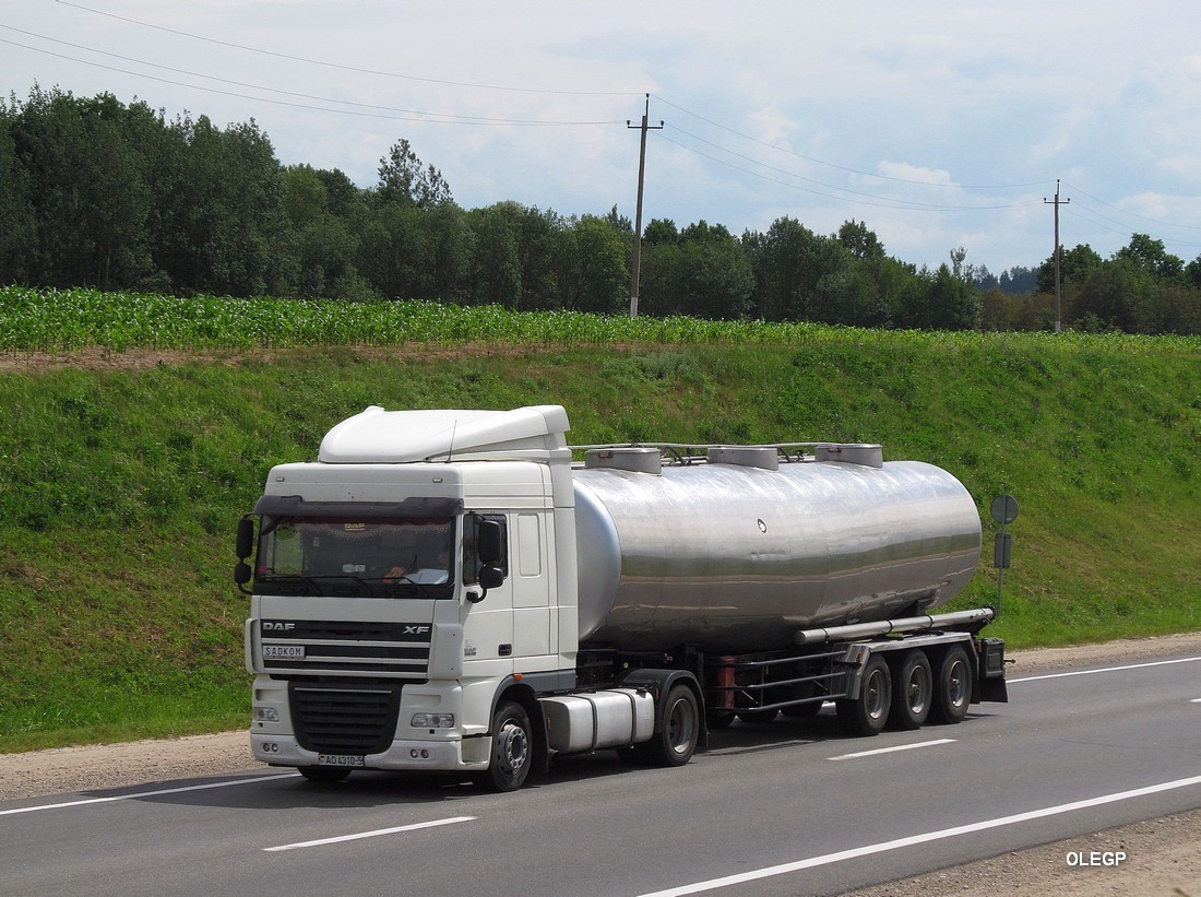 Минская область, № АО 4310-5 — DAF XF105 FT