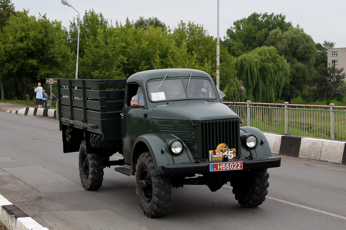 Литва, № H66022 — ГАЗ-63; Литва — Old Truck Show 2019