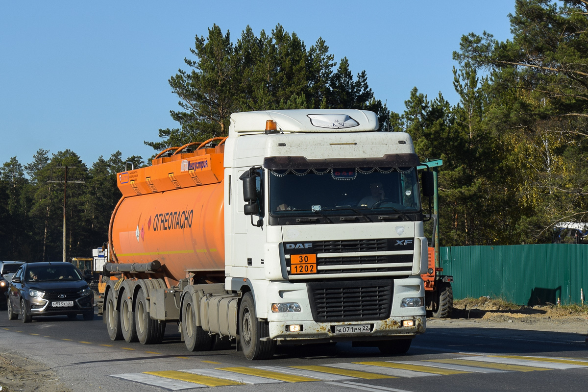 Алтайский край, № А 071 РМ 22 — DAF XF95 FT