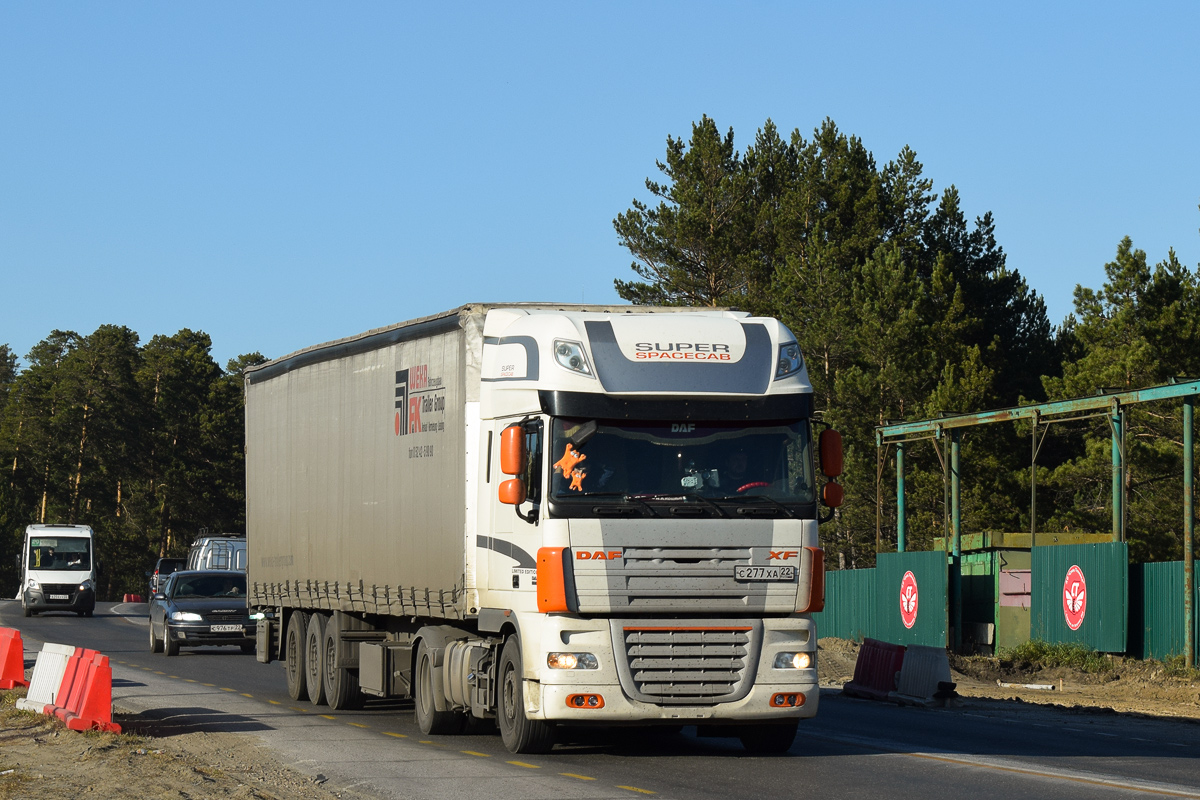 Алтайский край, № С 277 ХА 22 — DAF XF105 FT