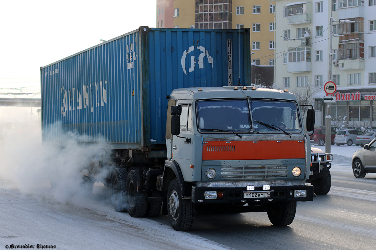 Саха (Якутия), № М 102 КМ 14 — КамАЗ-54115 [541150]