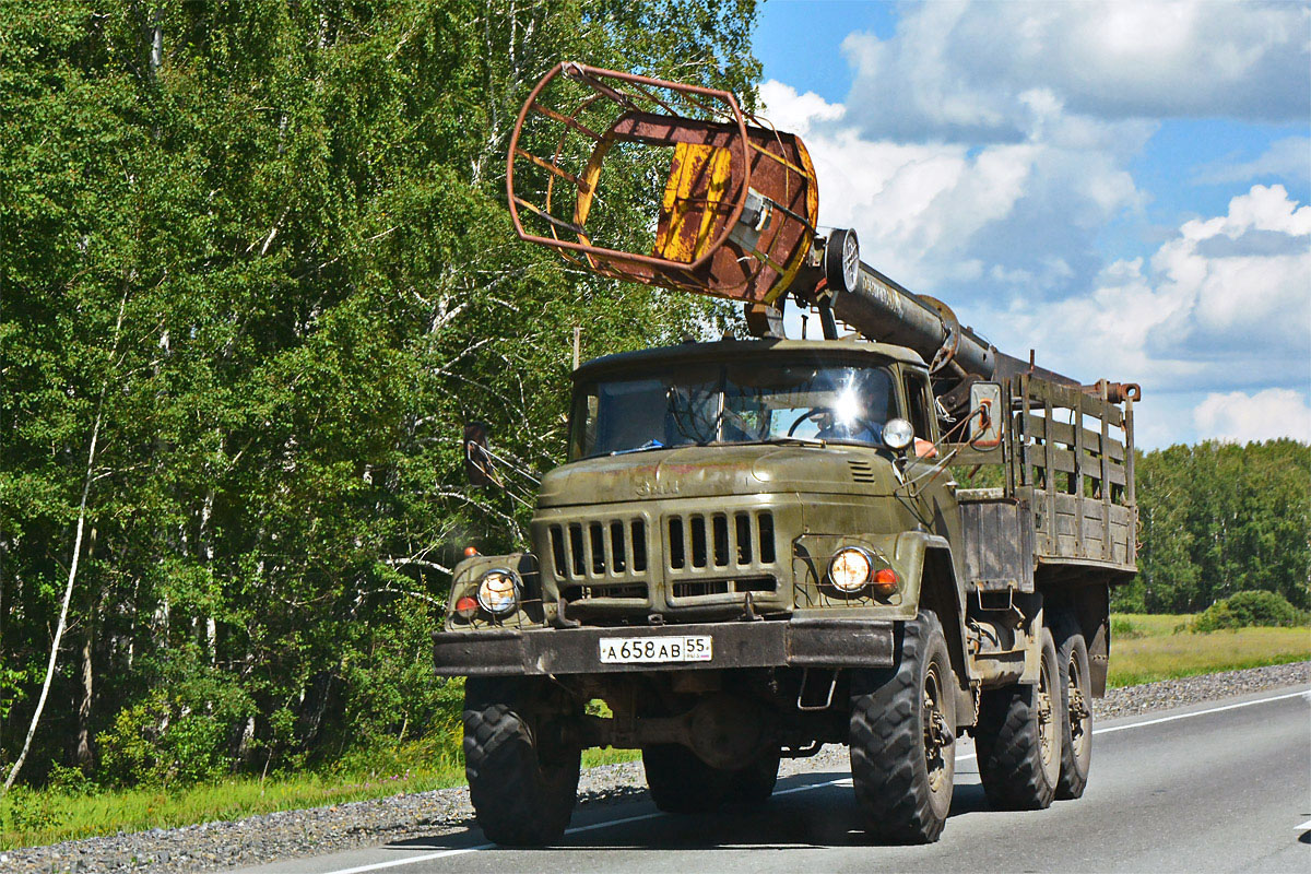 Омская область, № А 658 АВ 55 — ЗИЛ-131Н (УАМЗ)