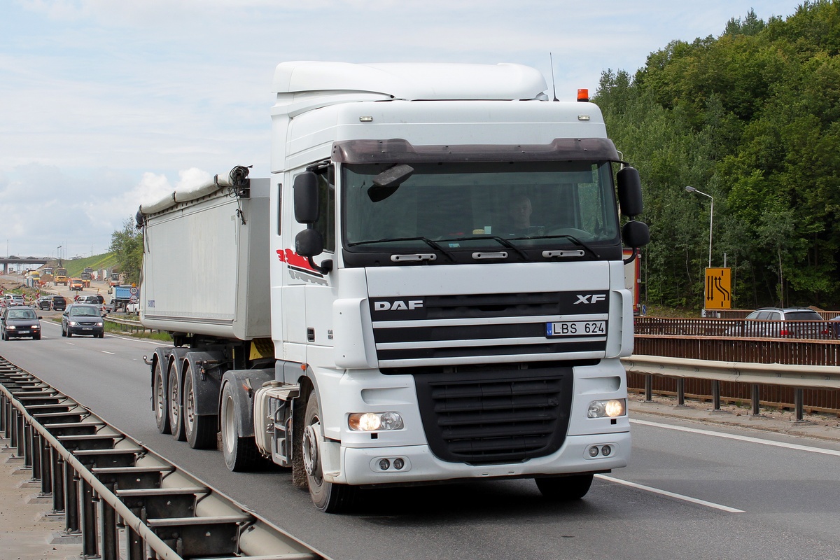 Литва, № LBS 624 — DAF XF105 FT