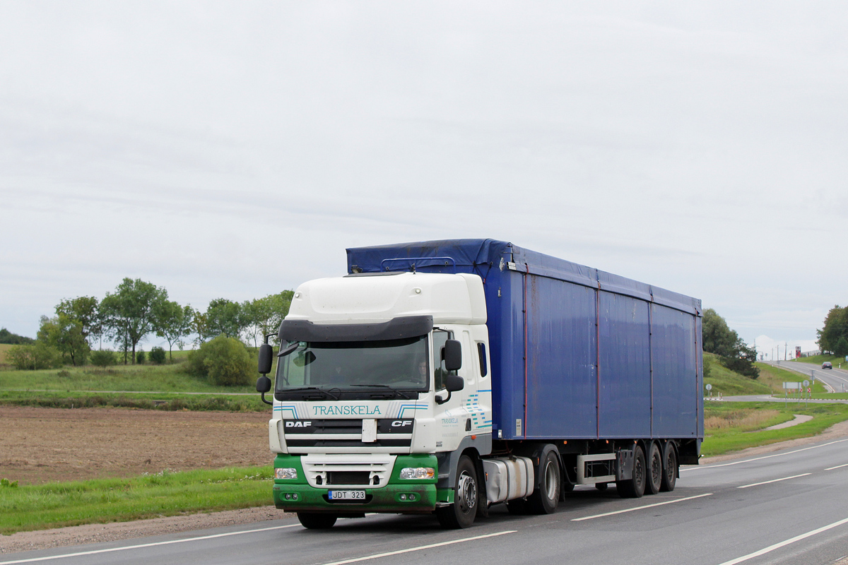 Литва, № JDT 323 — DAF CF85 FT