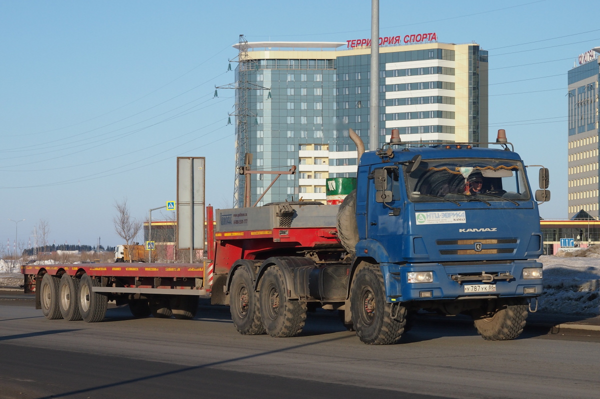 Ханты-Мансийский автоном.округ, № У 787 УК 86 — КамАЗ-44108-24 [441083]