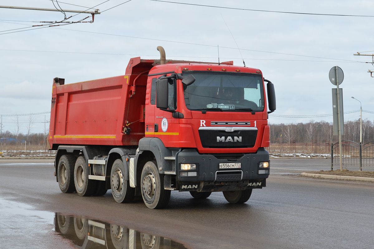 Москва, № Е 556 СМ 777 — MAN TGS ('2007) 41.400