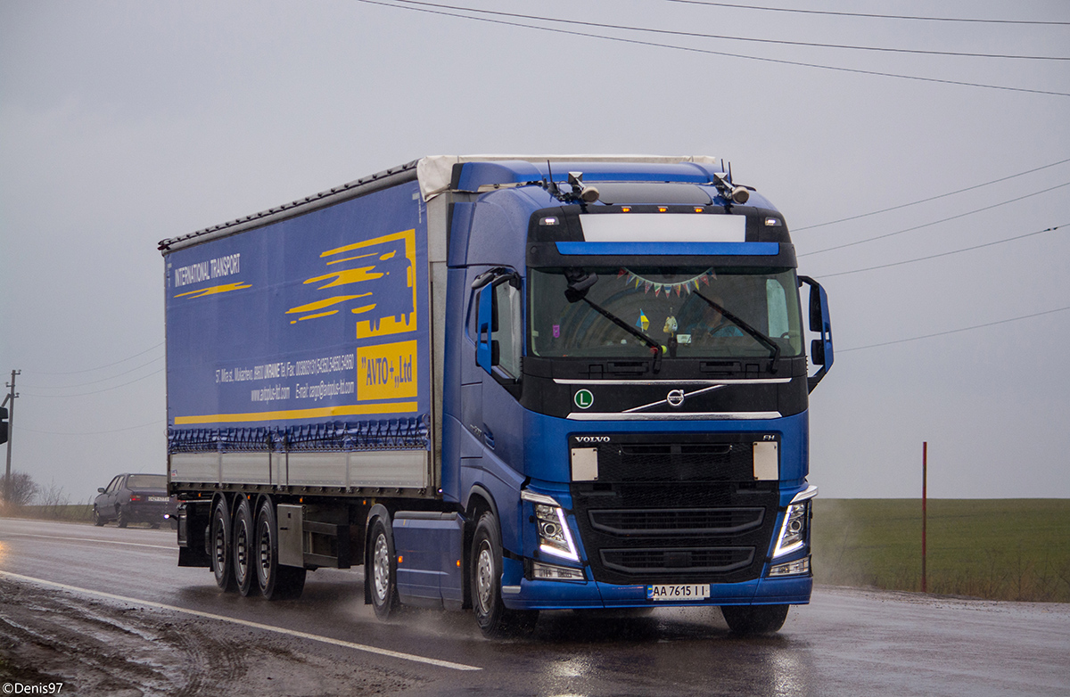 Закарпатская область, № АА 7615 ІІ — Volvo ('2012) FH.500