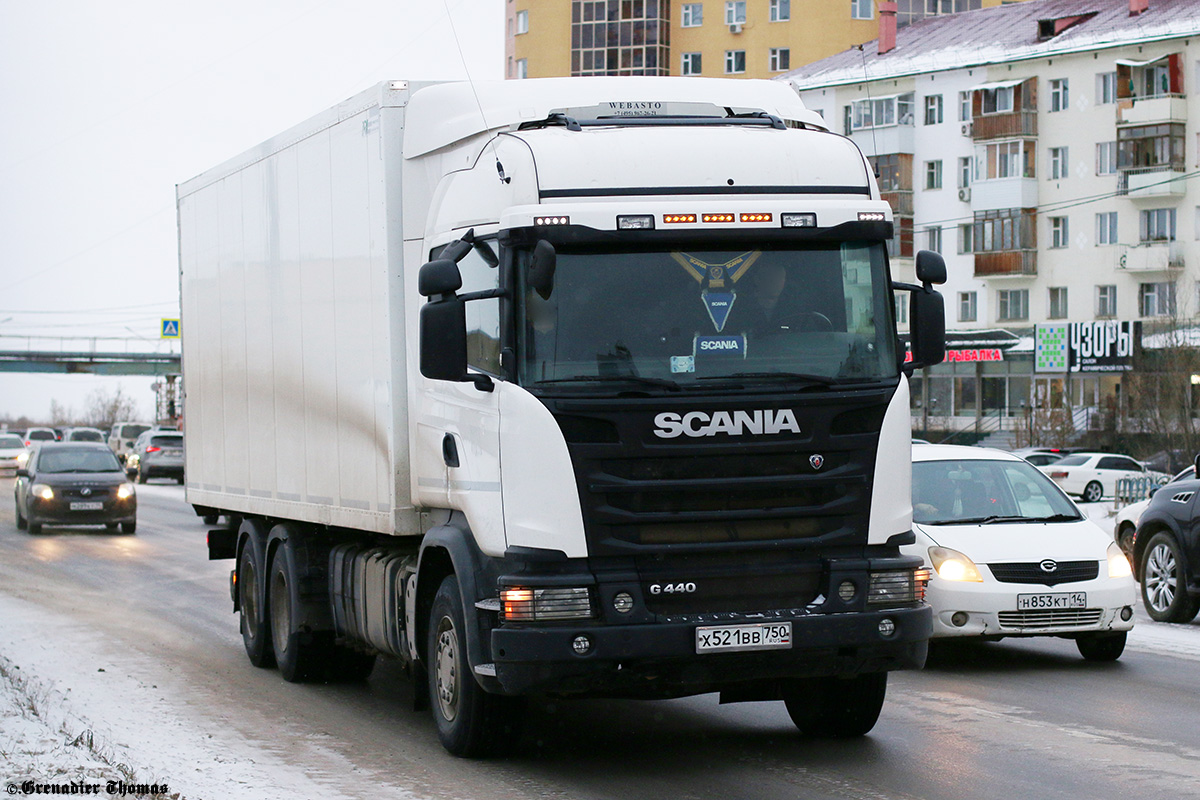 Саха (Якутия), № Х 521 ВВ 750 — Scania ('2013) G440